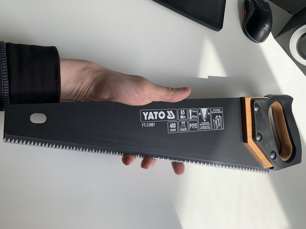 Ножівка по дереву YATO 400мм (нова)