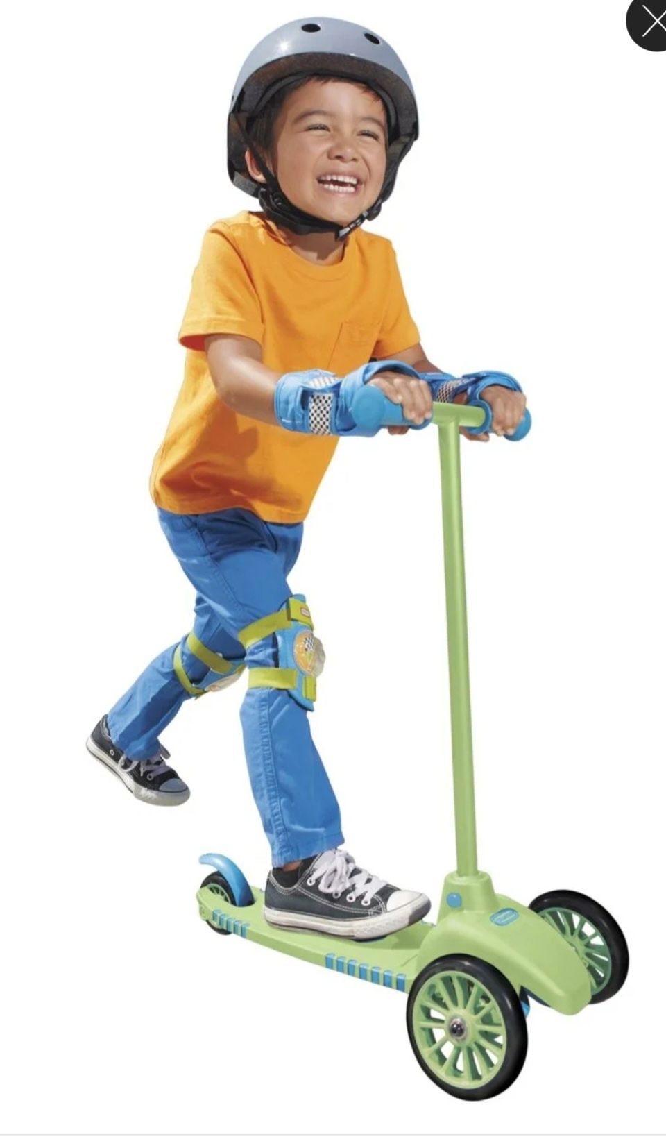 Little Tikes Trójkołowa Hulajnoga zielona dla 3±
