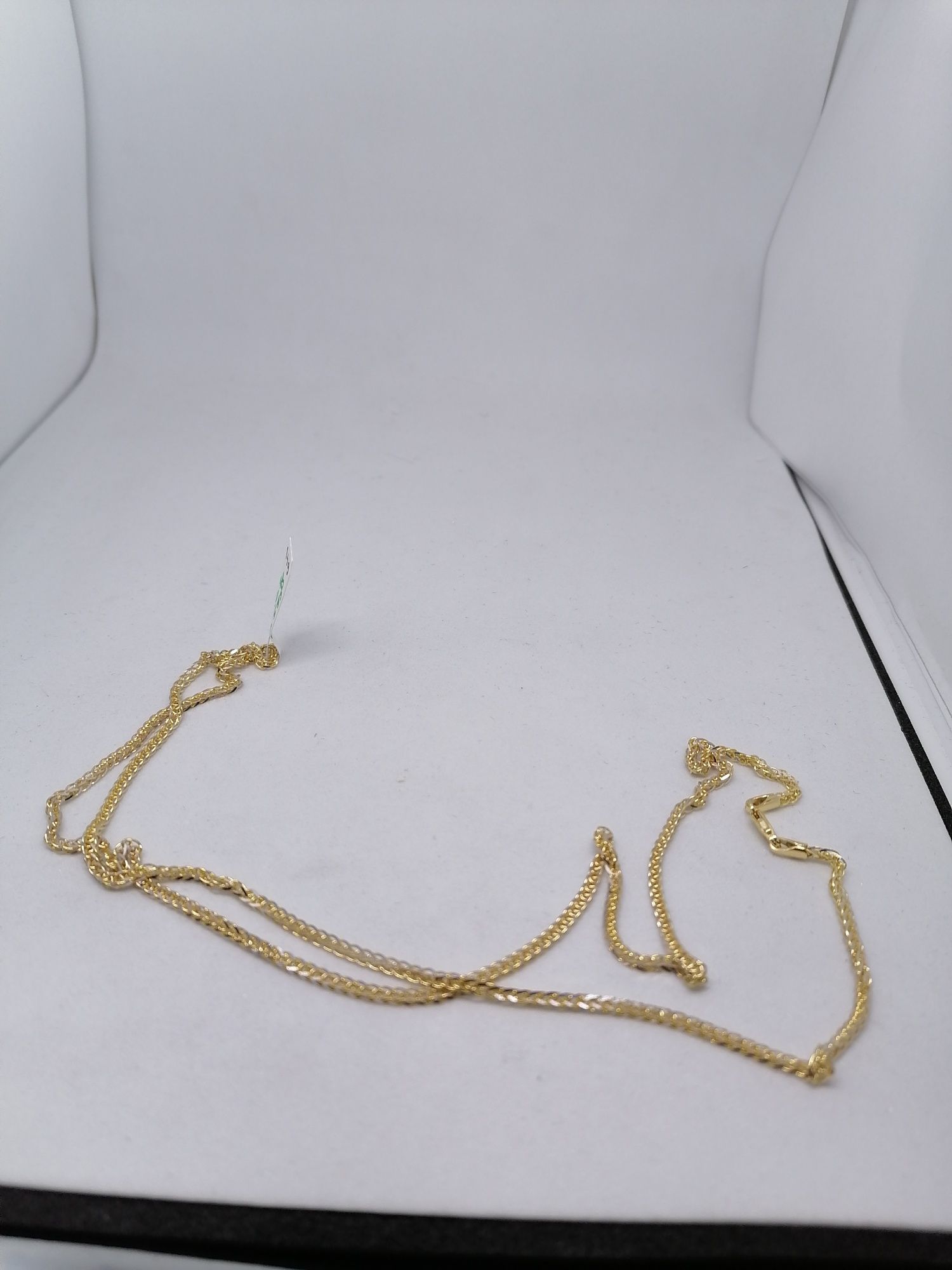 Złoty łańcuszek złoto 585 lisi ogon 60 cm