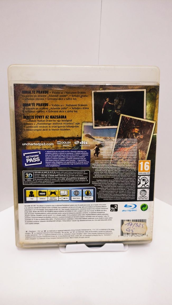 Uncharted 3 PS3 Playstation 3