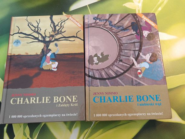 Charlie Bone: Zaklęty Król oraz Niebieski Wąż okazyjny pakiet