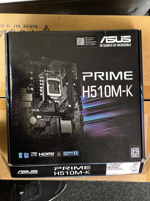 Материнська плата ASUS PRIME H510M-K
