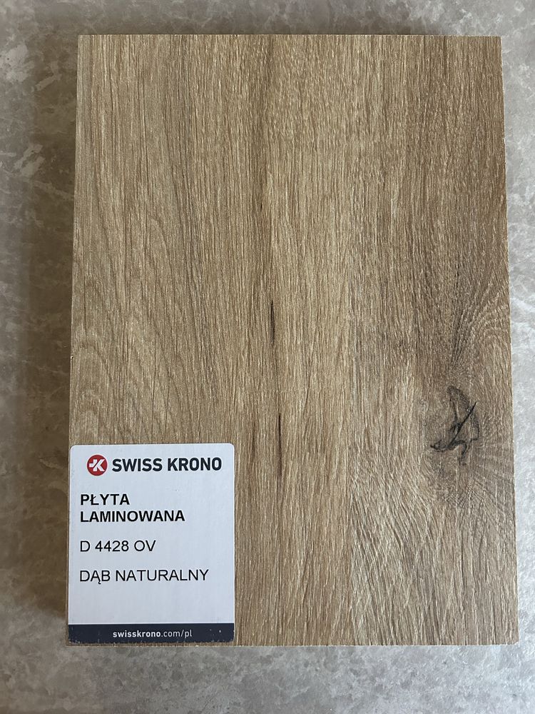 Próbka płyty laminowanej Dąb Naturalny