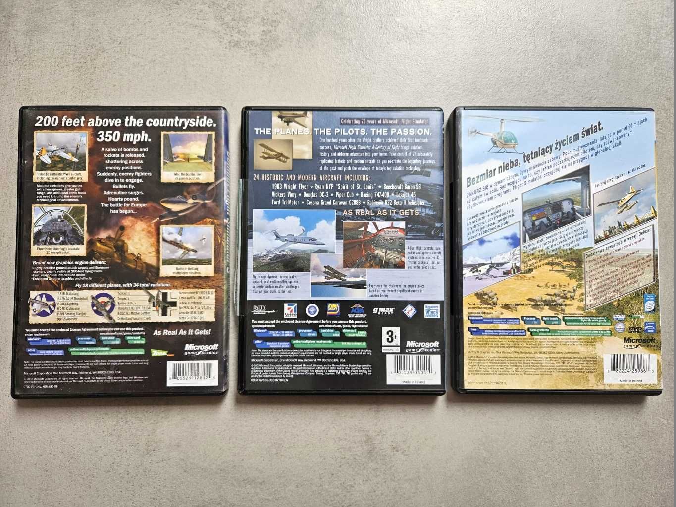 Microsoft Flight Simulator 2004 + Combat FS 3 + MFS X GRATIS