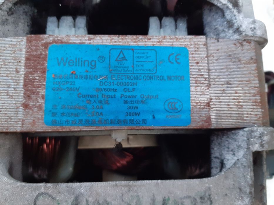 Мотор стиральної Samsung,насос пресостат.,бак інше.