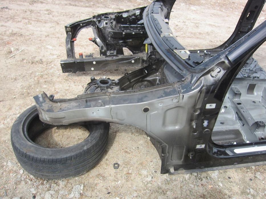 BMW X3 G01 2018-2023 ĆWIARTKA LEWA PRZEDNIA PODŁUŻNICA KIELICH PRÓG SŁUPEK