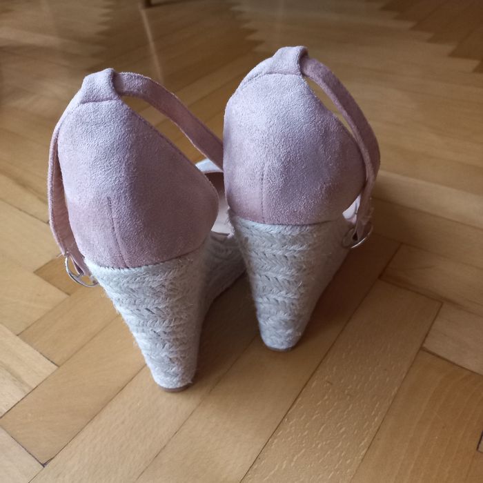 Buty espadryle róż , rozm.39