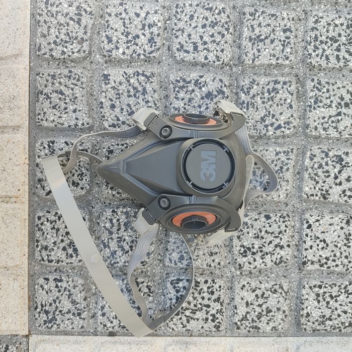 Máscara semifacial M3 nova (sem filtro)