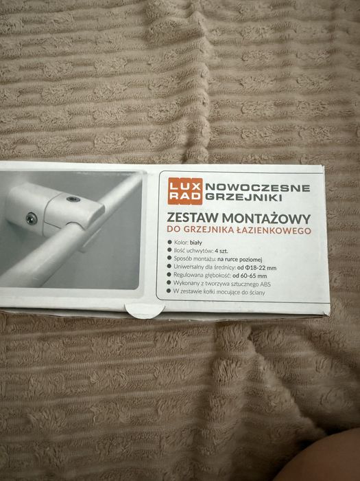 Zestaw montażowy grzejnik