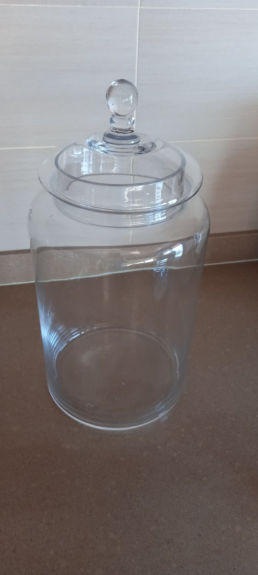 Frasco em vidro, entrego na Amadora