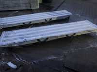 Altec najazdy aluminiowe  22t  (280 cm x 60cm x 12cm ) dolny zaczep