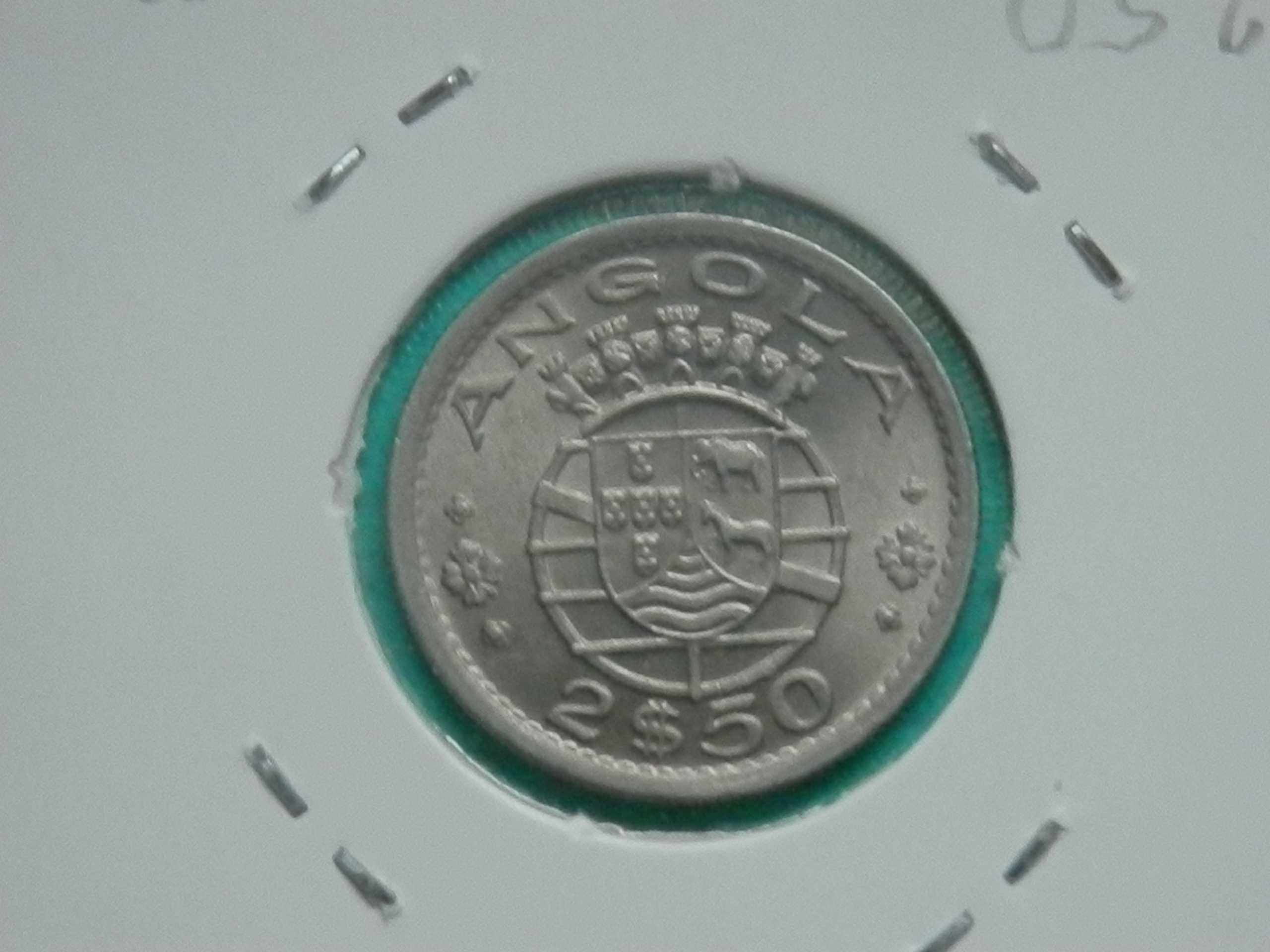 1268 - Angola: 2$50 escudos 1968 cuni, por 4,00