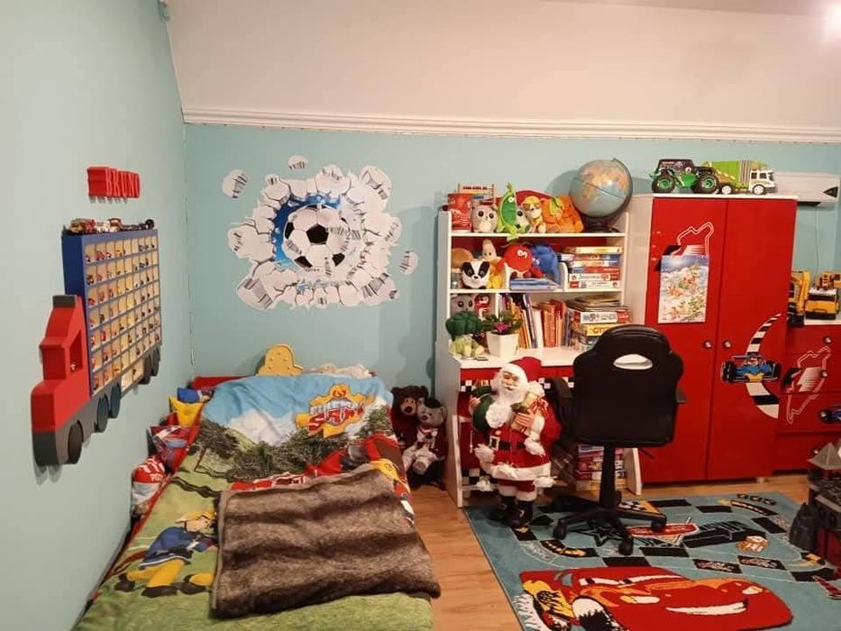 Zestaw Mebli dziecięcych dla chłopca plus łóżko 90x200