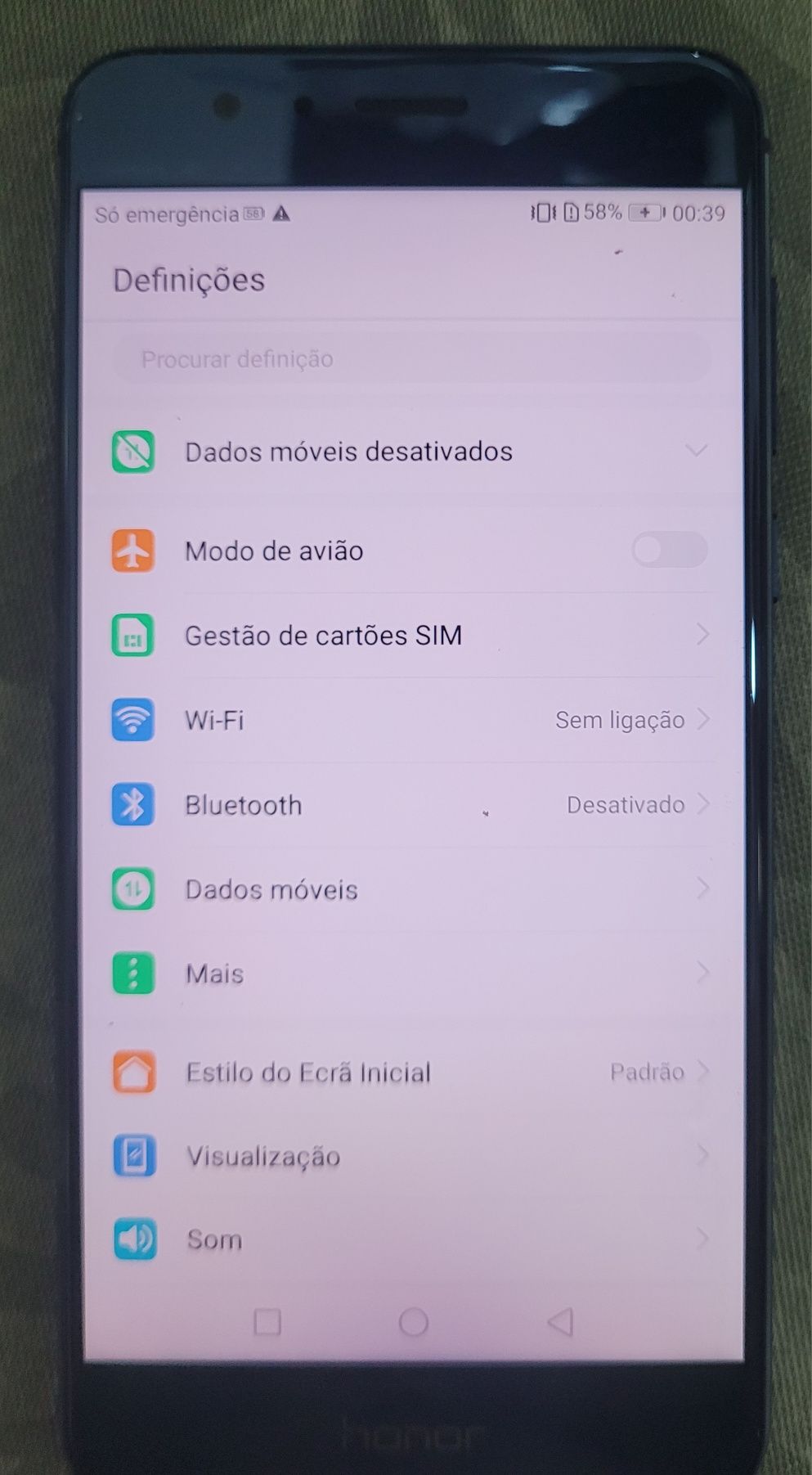 Huawei Honor 8 32G (Modelo com PlayStore)