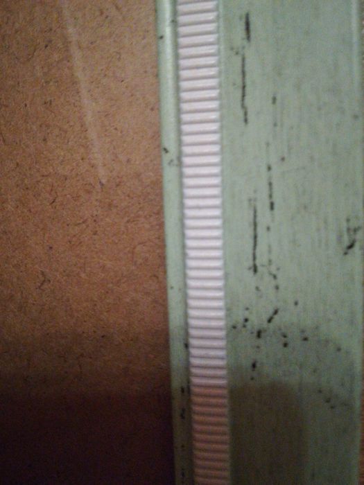 Różowa i miętowa ramka