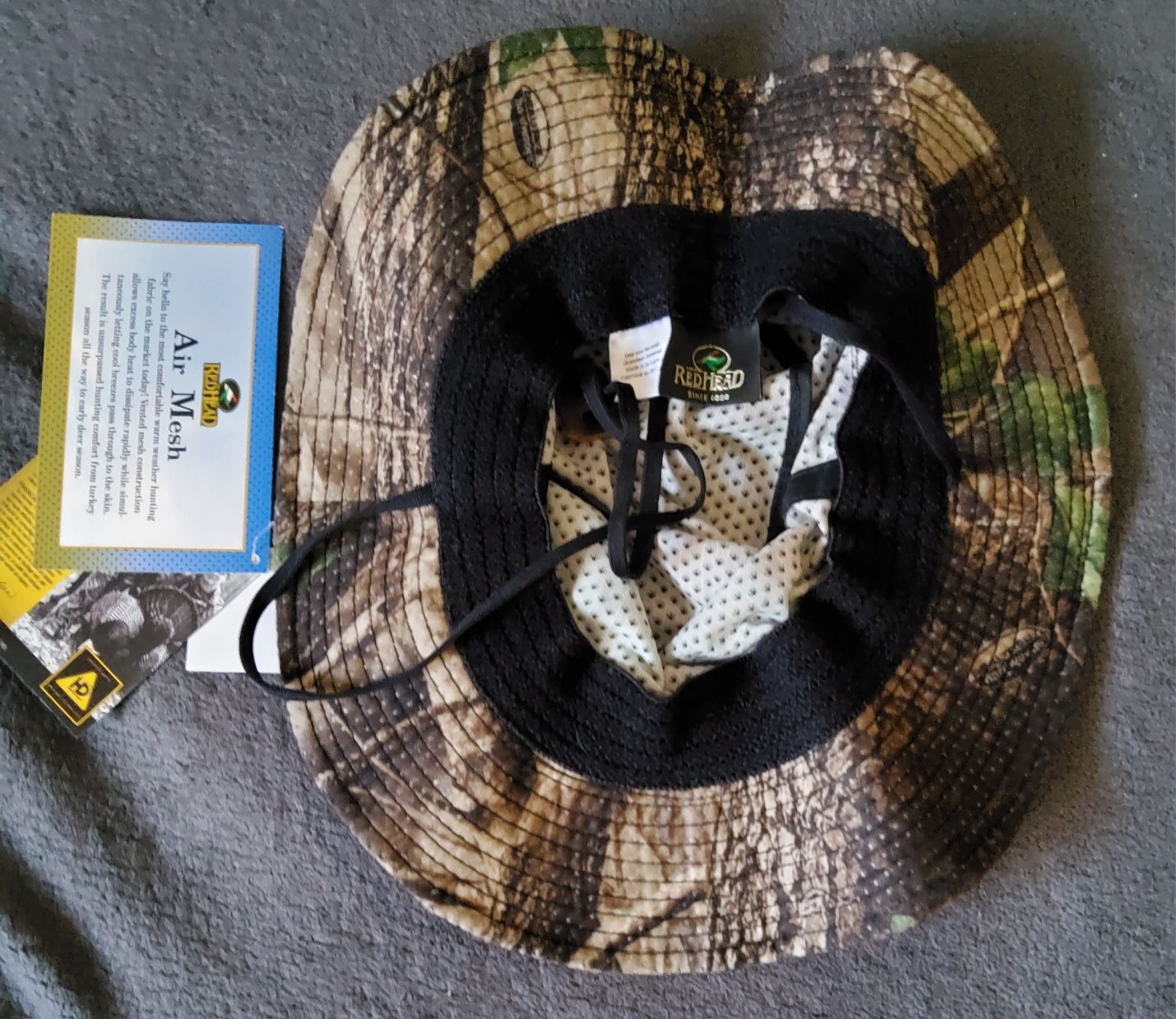 Kapelusz mysliwski, kamuflaz RealTree HD, Red Head USA, Boonie