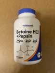 Betaine HCL, бетаїн гідрохлорид Nutricost