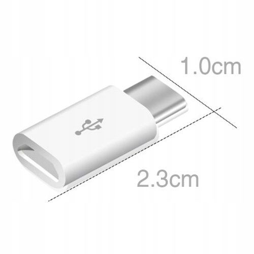 Adapter Przejściówka Z Micro Usb Na Usb Type-C