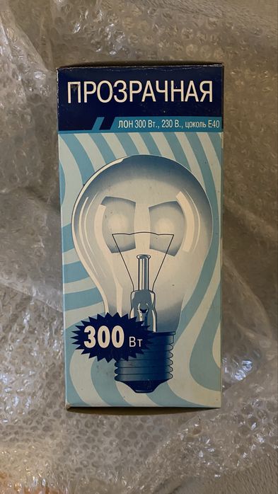 Велика лампочка розжарювання вулична E40