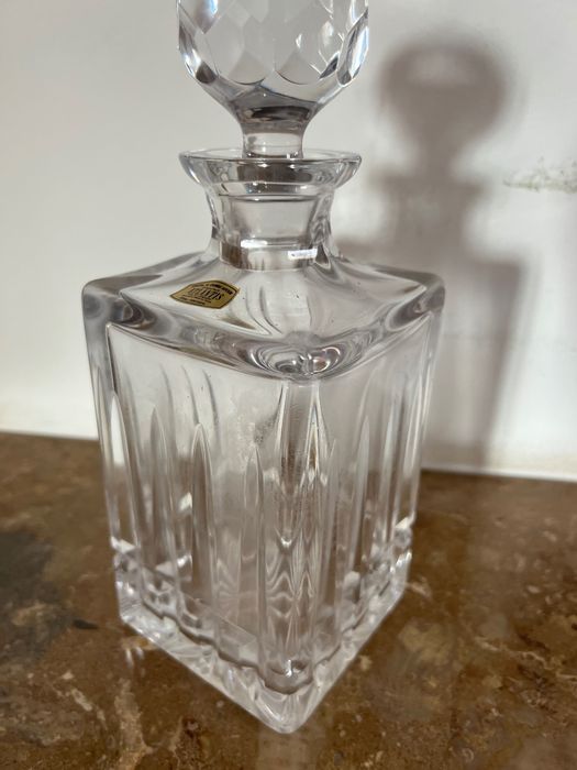 Garrafa de whiskey cristal Atlantis