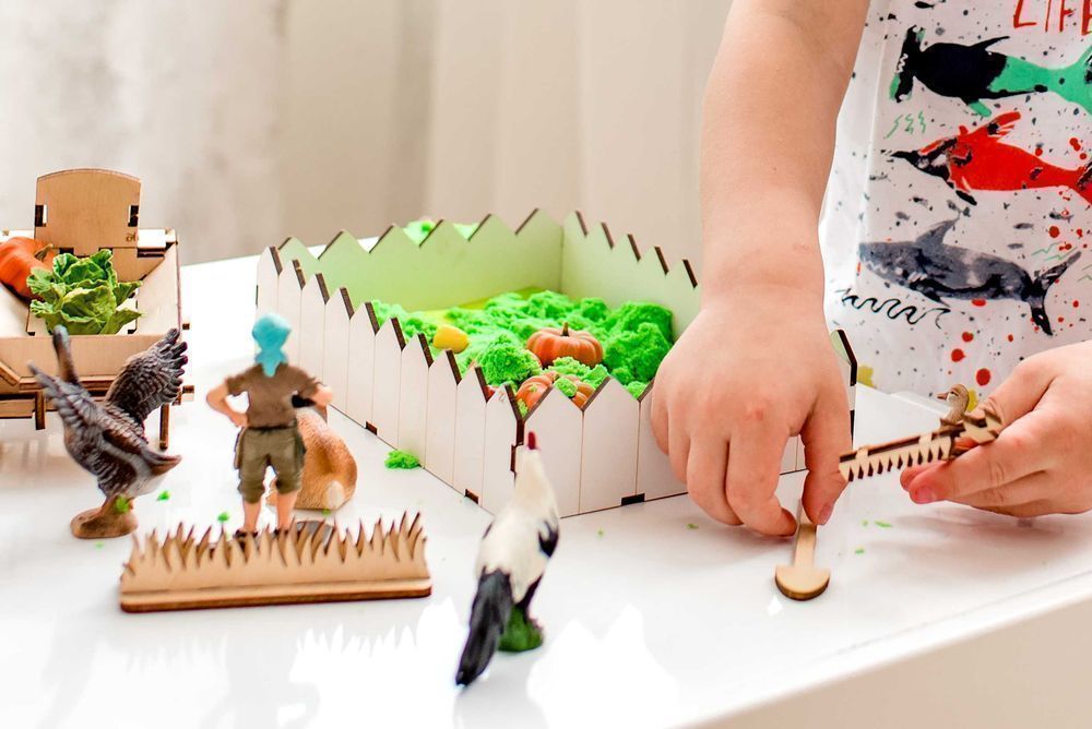 Акція! ФЕРМА для тварин ляльковий будинок для животных шляйх