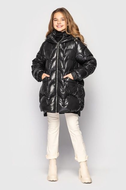 Зимова куртка бренду Светков на дівчинку 152-158