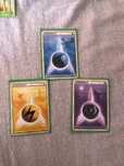 Psychic, Electric and water Energy #119 Pokemon HeartGold & SoulSilver