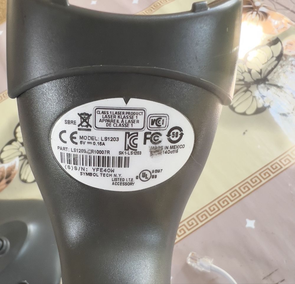 Сканер штрих-кода Zebra Symbol Motorola LS1203