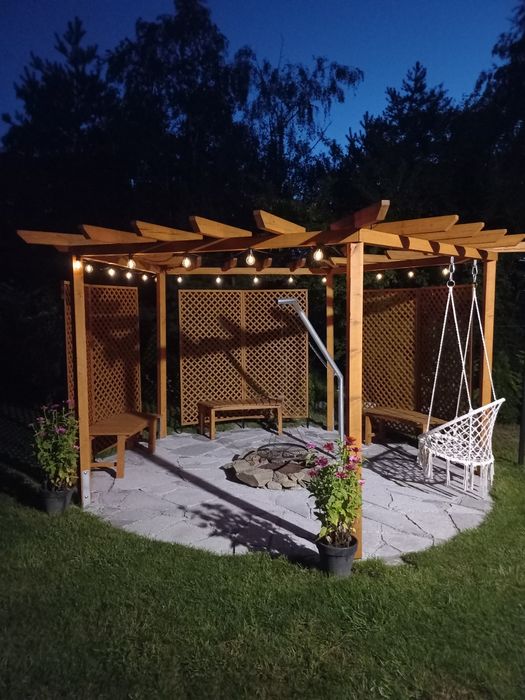 Tarasy,Wiaty ,altany drewniane,podbitka dachowa