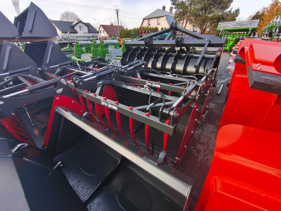 Łycho-krokodyl Metal-Technik zęby wkręcane | szerokość 140–240 cm