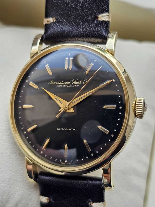 Złoty IWC Schaffhausen Automatic lite złoto 14K jak Nowy możliwy dowóz