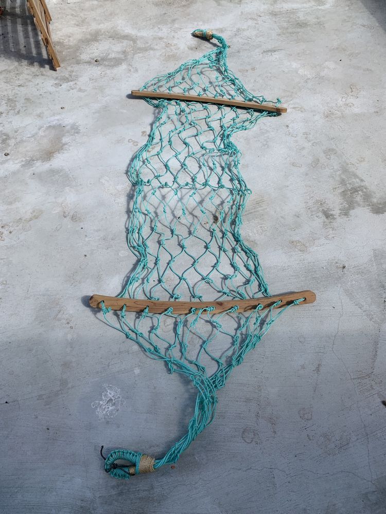 Cama de rede artesanal