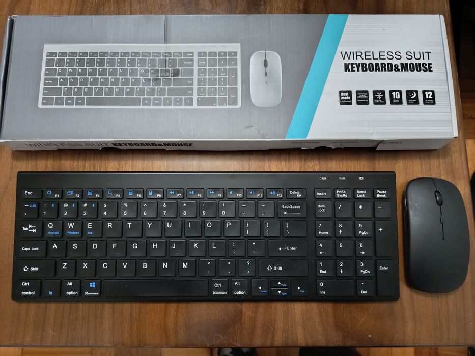 Teclado + rato wireless