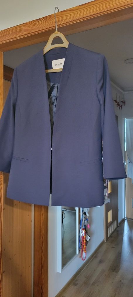 Marynarkq granatowy Orsay rozmiar 40 elegancka
