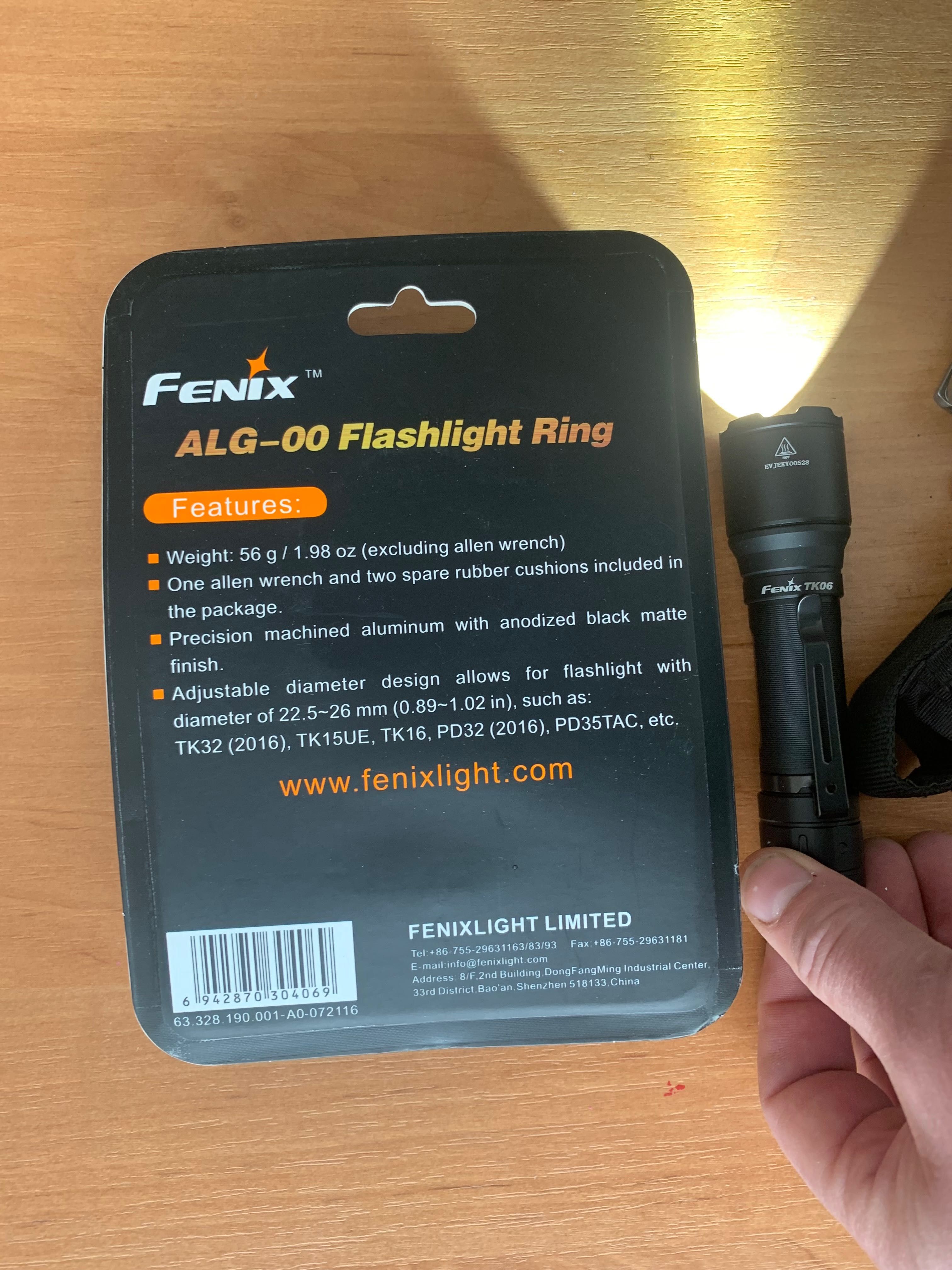 Фонарь Fenix TK06