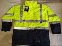 Kurtka odblaskowa zimowa Vizwell XL ocieplana 180-188/110-118cm