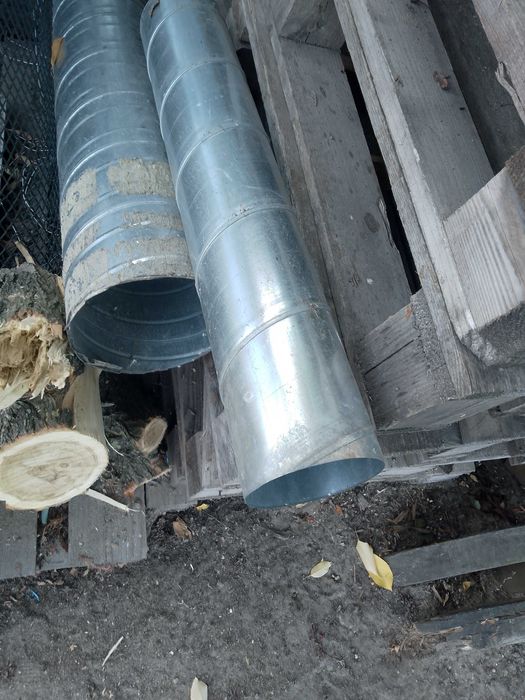 Rura wentylacyjna ocynk fi 125 i 200mm