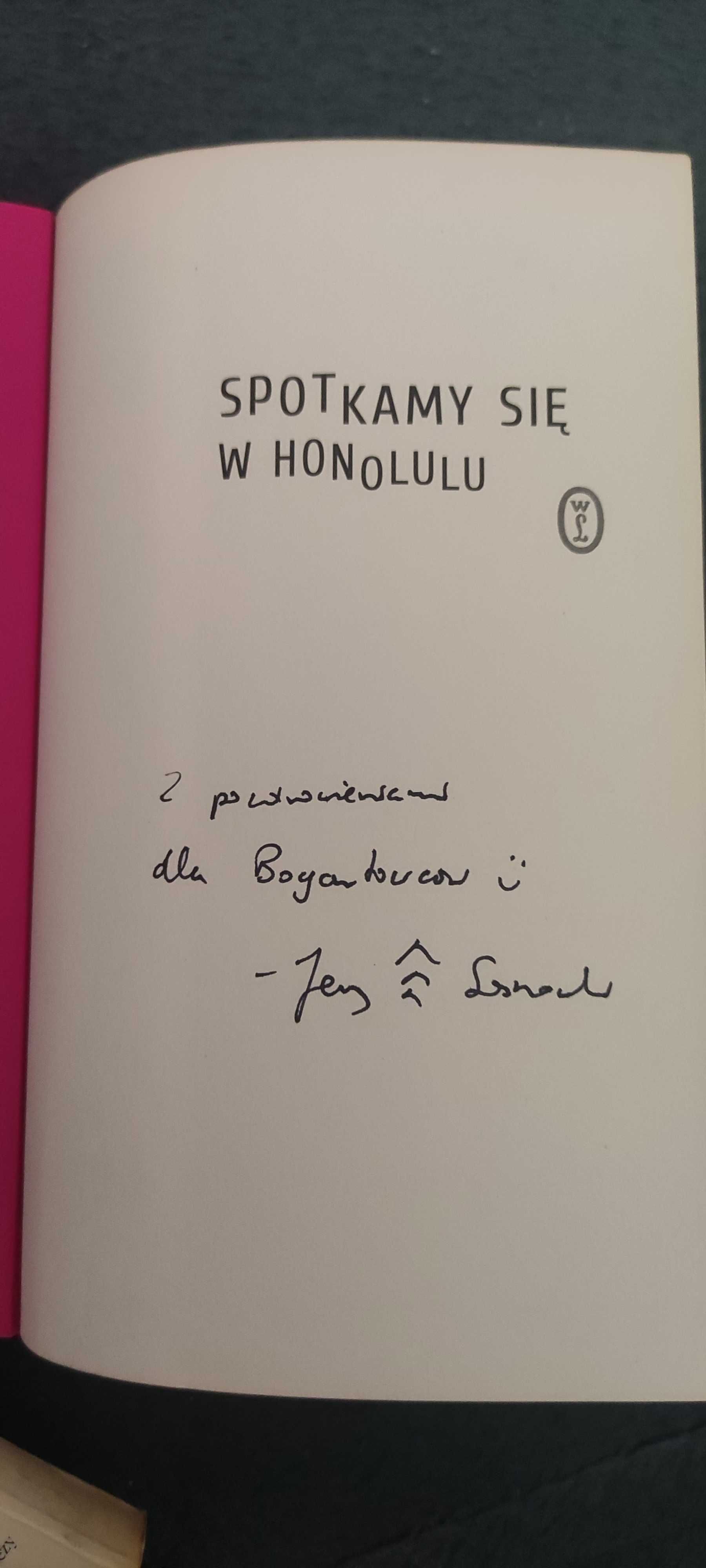 Jerzy Sosnowski Spotkamy się w Honolulu z autografem