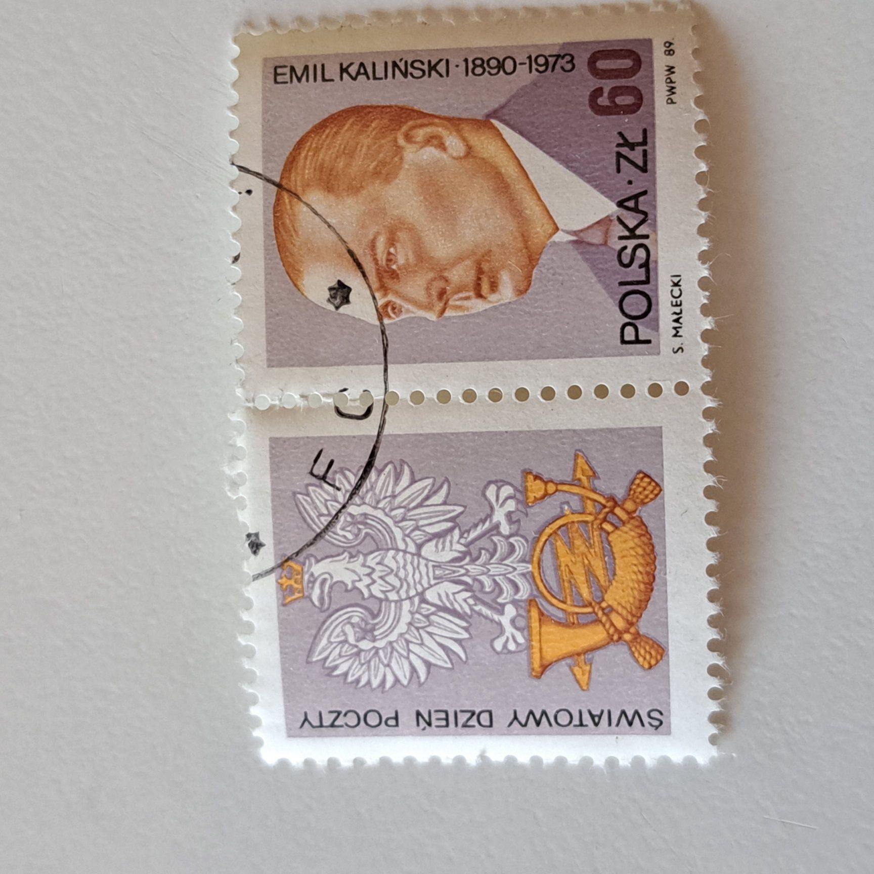Kolekcja polskich znaczków pocztowych z lat 70. i 80. Auk 3
