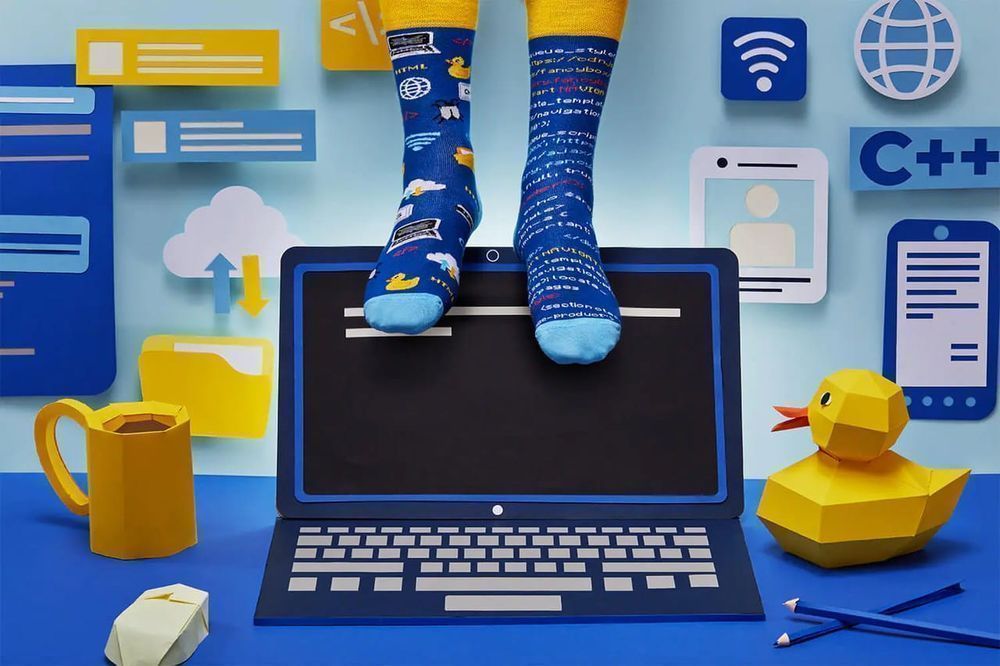 Skarpety The Coder - Many Mornings 35-38