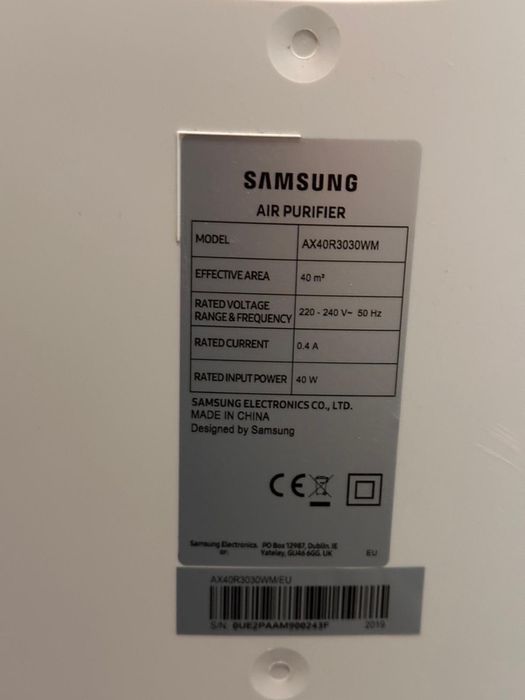 Oczyszczacz powietrza Samsung