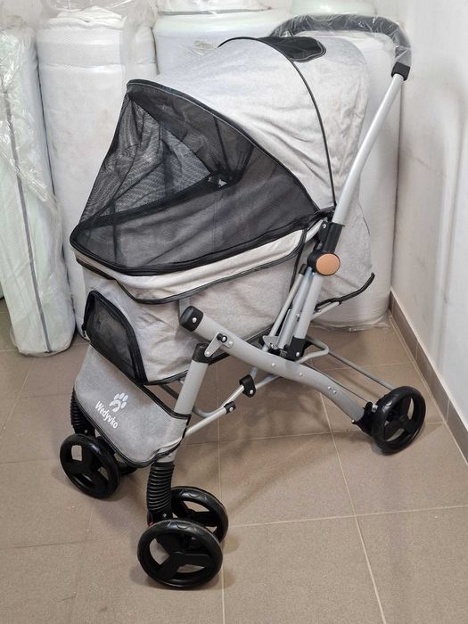 Wózek dla psa kota do 10kg dla małych zwierząt domowych