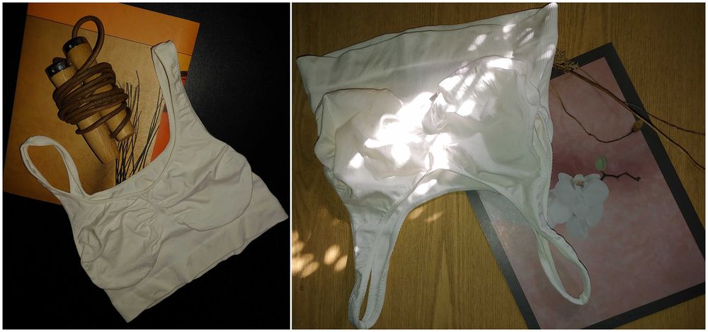 Спортивный бесшовный топ для фитнеса евро размер S 36/38 чашка С