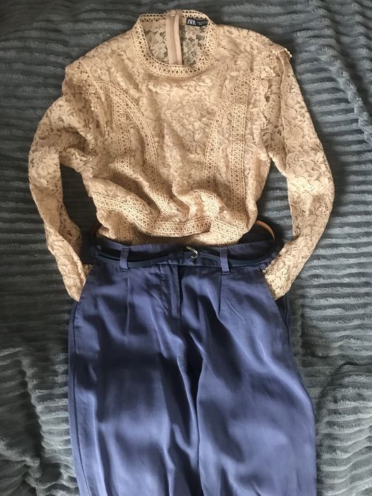 Luźne spodnie reserved roz. 32