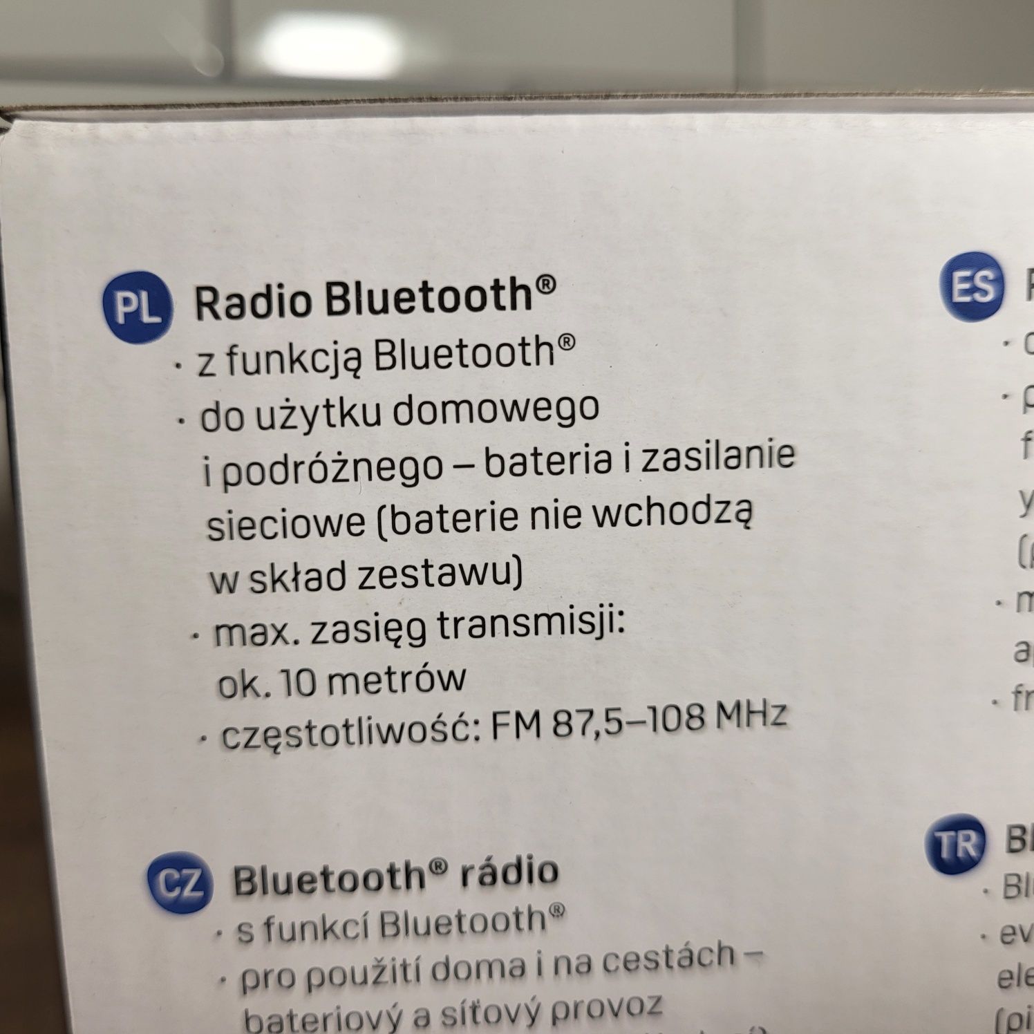 Radyjko retro z bluetooth IDEENWELT