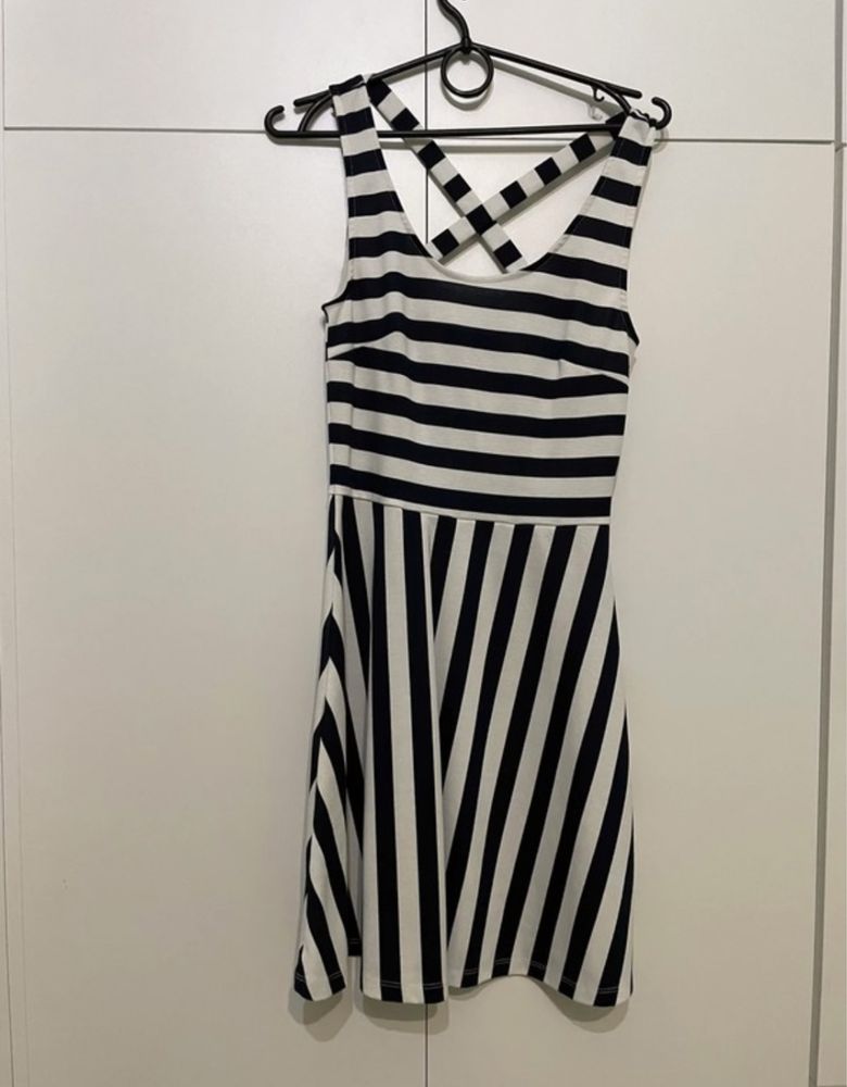 Sukienka w paski H&M rozmiar 34