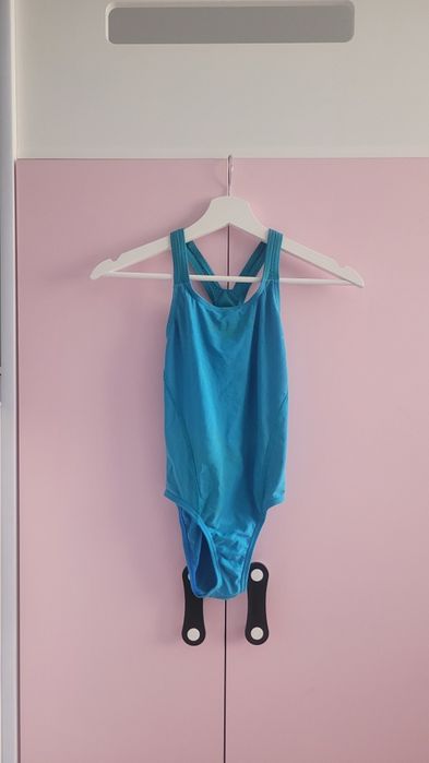 Strój kąpielowy 7 lat dla dziewczynki 134 Speedo dziewczęcy niebieski