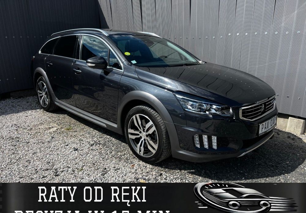 Peugeot 508 RXH! 2.0 HDi! Automat! Kamera! Navi! Alufelgi Łopatki