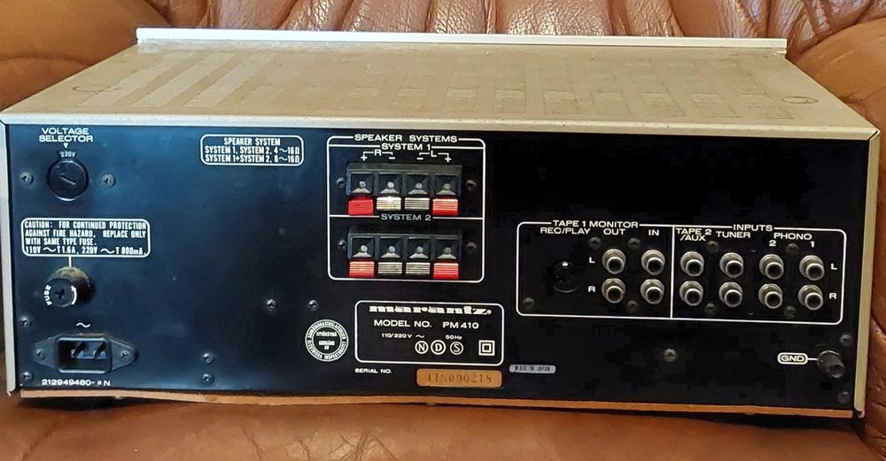 Amplificador marantz  PM 410