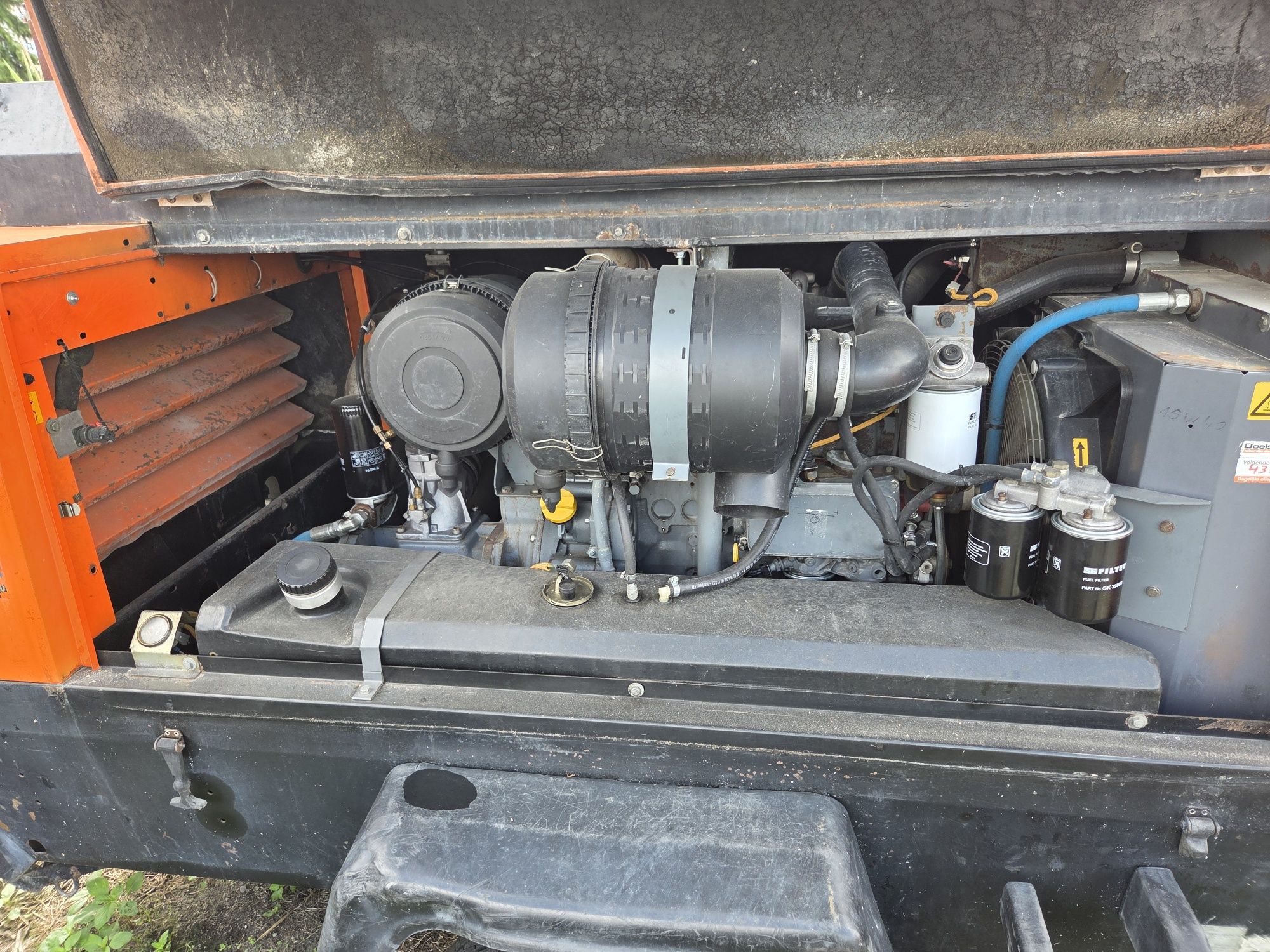 Kompresor Atlas Copco XATS 156 - 10 BAR 10m3/min